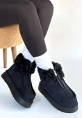 Zinya Siyah Süet Bot thumbnail 2