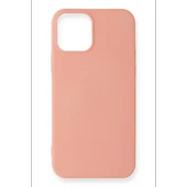 Newface Apple iPhone 12 Mini Kılıf First Silikon - Pudra thumbnail 2