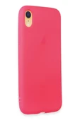 Newface Apple iPhone XR Kılıf First Silikon - Pembe thumbnail 2