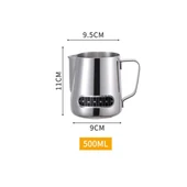 Dereceli Paslanmaz Çelik Pitcher 500 ML thumbnail 2
