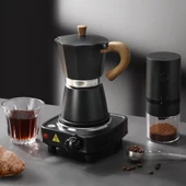 Mokapot 6-Cup (Siyah) thumbnail 2