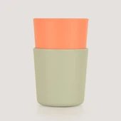 LC Mini Bardak 2'li Sage Green - Peach thumbnail 3