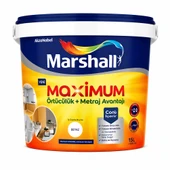 Marshall Maximum Sil. İpek Mat İç Cephe Boyası Modern Gri 2,5L thumbnail 1