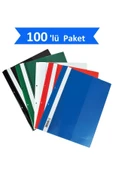 Noki Eco Telli Dosya Plastik Mavi 100'lü Paket thumbnail 1