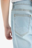 Defacto D7899 Mavi Erkek Çocuk Jean Şort thumbnail 5