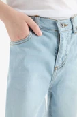 Defacto D7899 Mavi Erkek Çocuk Jean Şort thumbnail 9