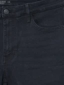 LCW Jeans Siyah Regular Fit Erkek Jean Şort thumbnail 3