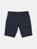 LCW Jeans Siyah Regular Fit Erkek Jean Şort thumbnail 1