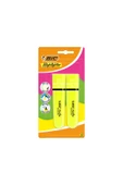 Bic Flat Fosforlu Kalem 2 Li Sarı 517920 thumbnail 2