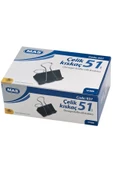 Mas 937 Çelik Kıskaç 51 mm 12 Adet - Siyah thumbnail 4