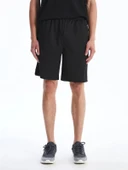 XSIDE ACTIVE Siyah Slim Fit Erkek Spor Şort thumbnail 2