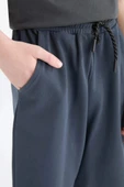 Defacto E0161 Gri Erkek Çocuk Beli Lastikli Basic Düz Şort thumbnail 6