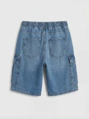 LCW Jeans İndigo Regular Fit Erkek Jean Şort thumbnail 6