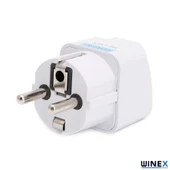 Winex Üniversal Türk Priz Çevirici Adaptör thumbnail 4