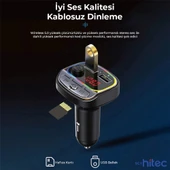 ScHitec C21 Fm Handsfree Bluetooth Modülatör Araç MP3 Player thumbnail 2