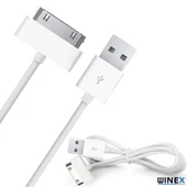 Winex İphone 3 / 4 / 4S Data ve Şarj Kablosu thumbnail 3