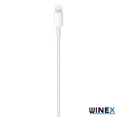 Winex Type-C to Lightning Data ve Şarj Kablosu 1m Beyaz thumbnail 2