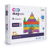 Magnet Mini Yapı Blok Seti 86 Parça - 3D Tasarım ve Eğitici STEM Seti thumbnail 2