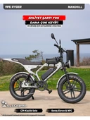 Ape Ryder Mandrill 1000 W Gri Elektrikli Bisiklet thumbnail 6