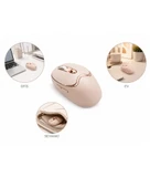 Ergonomik Tasarımlı Kablosuz Mouse Bluetooth Ve Usb Alıcılı thumbnail 5