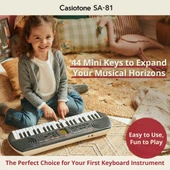 Casio Sa-81 Mini Klavye, 44 Mini Tuşlu, Siyah thumbnail 4