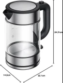 Xiaomi Electric Glass Kettle Black thumbnail 8