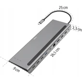 Usb-C Hub Stand 10 Port 4Xusb-A2Xusb-Chdmilan thumbnail 2