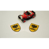 Adac Logo Damla Silikon Sticker 2 Li Set thumbnail 2