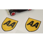 AA Logo Damla Silikon Sticker 2 Li Set thumbnail 3