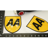 AA Logo Damla Silikon Sticker 2 Li Set thumbnail 5