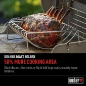 Weber 6469 Original Rib And Roast Holder thumbnail 2