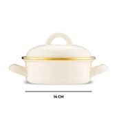 Emsan Retro Emaye Midi Set 14 cm thumbnail 5