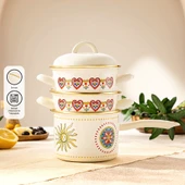 Emsan Solemar Emaye Midi Set 14 cm thumbnail 1