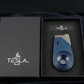 Tesla Torch Mavi Pürmüz Puro Çakmağı thumbnail 2