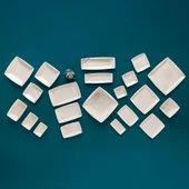 Emsan Pamukkale Kare Tabak 18 cm thumbnail 7