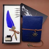Deri Defter Tüylü Kalem thumbnail 1