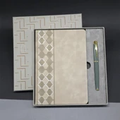 Deri Defter Kalem Set thumbnail 1