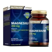 Nutraxin Magnesium Sitrat 250 Mg 60 Tablet thumbnail 1