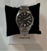 Swiss Plus Man Watch Basic Seri Model-1 ST3533AGS Black-Silver thumbnail 1