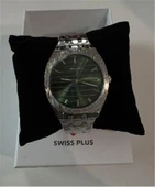 Swiss Plus Man Watch Basic Seri Model-5 ST2302AGP Green-Silver thumbnail 1