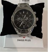 Swiss Plus Man Watch Basic Seri Model-4 ST3503AGS Plus Black-Silver thumbnail 2