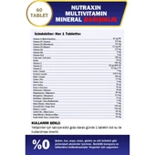 Nutraxin Multivitamin Mineral Immune Complex 60 Tablet thumbnail 2