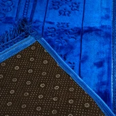 Peluş Seccade Saks Mavi (80x120 cm.) thumbnail 2