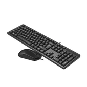A4 Tech KR-3330 Siyah Kablolu Klavye-Mouse Seti thumbnail 2