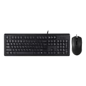 A4 Tech KR-9276 Siyah Kablolu Klavye-Mouse Seti thumbnail 1