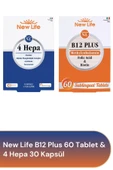 NEW LİFE B12 Plus 60 Tablet & 4 Hepa thumbnail 1