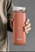 STEVIG 4 ACTION TRIGGER-CONTROL ÇELİK TERMOS 500 ML CORAL ROSE ST-231 thumbnail 3