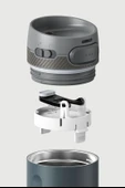 STEVIG 4 ACTION TRIGGER-CONTROL ÇELİK TERMOS 500 ML DARK NAVY ST-227 thumbnail 4