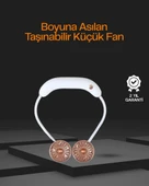 5 Kanatlı Sessiz Mini Fan 3 Vitesli Katlanabilir Asılabilir thumbnail 1