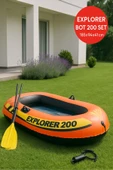 2 Kişilik Şişme Bot Seti – Kürek ve Pompalı Explorer 200 thumbnail 1
